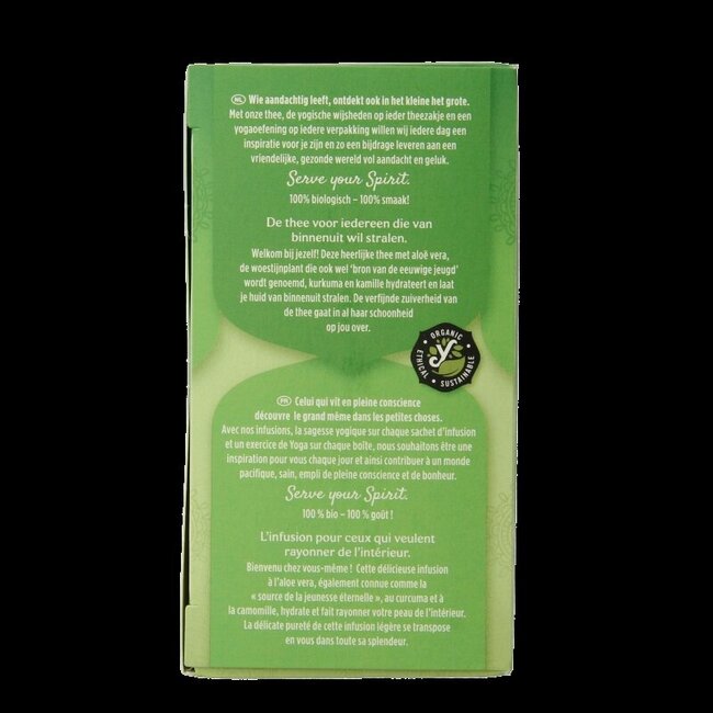 White tea with aloe vera bio 17 Zakjes