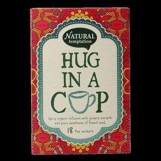 Natural Temptation Hug in a cup bio 18 sachets