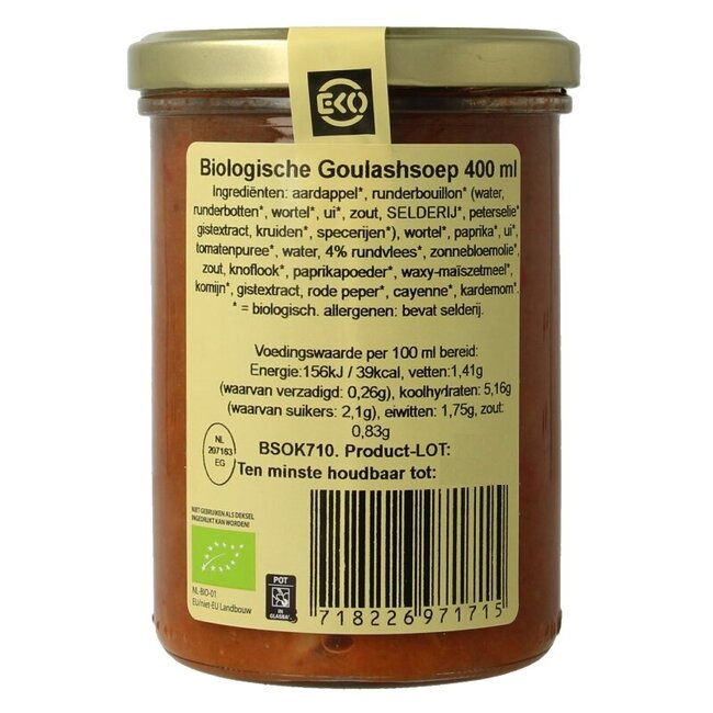 Goulash soep bio 400 Milliliter