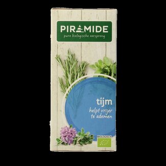 Piramide Tijm thee eko bio 20 Zakjes