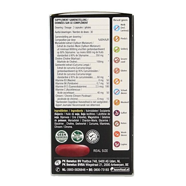 Lever reiniging 60 Capsules