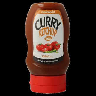 Machandel Curry ketchup fles bio 290 Gram