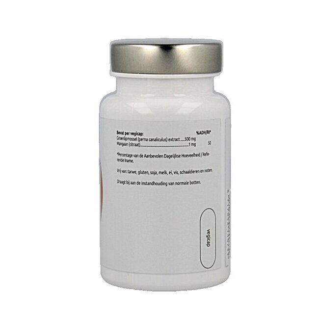 Groenlipmossel extract 500mg 60 Vegetarische capsules