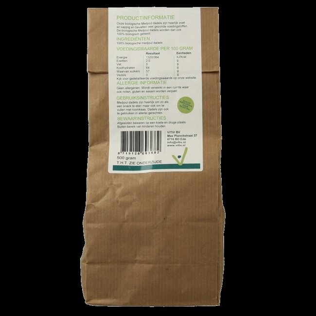 Dadels medjoul bio 500 Gram