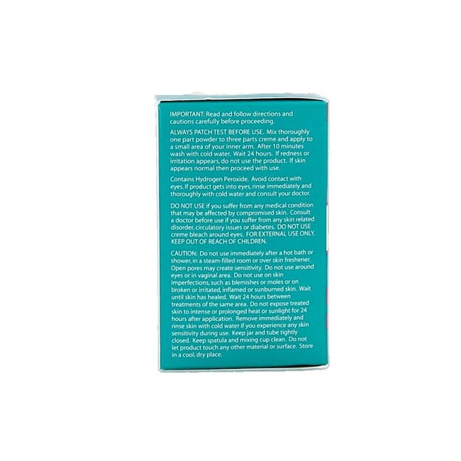 Ontkleuringscreme creme bleach mild aloe vera  30 Milliliter