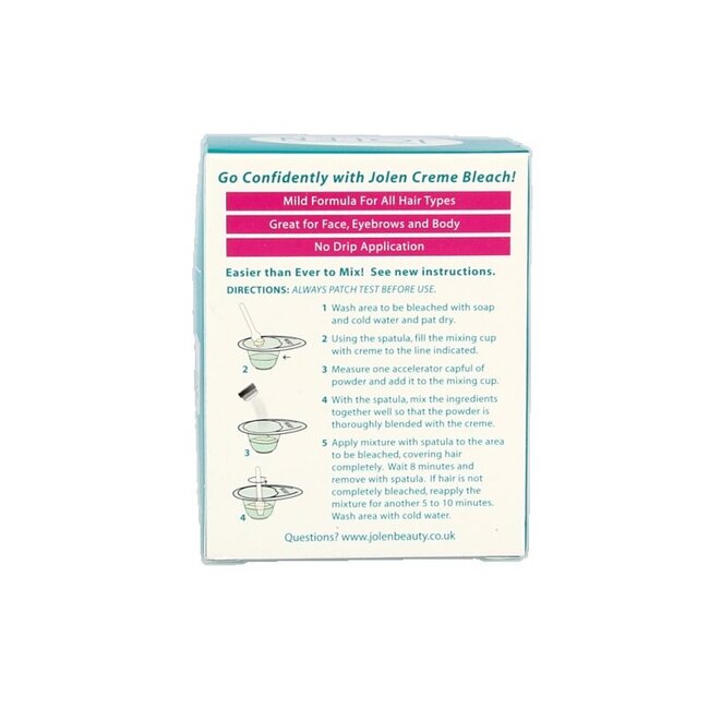 Ontkleuringscreme creme bleach mild aloe vera  30 Milliliter