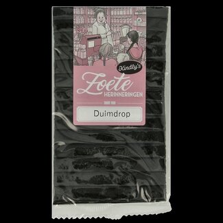 Kindly's Réglisse Duimdrop souvenirs sucrés 1 pièce