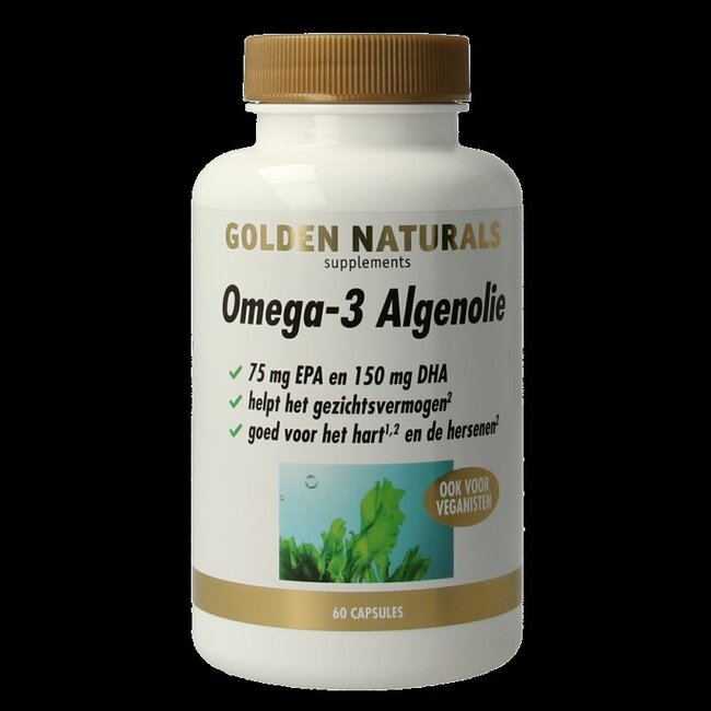 Omega 3 algenolie liquid capsules 60 Capsules