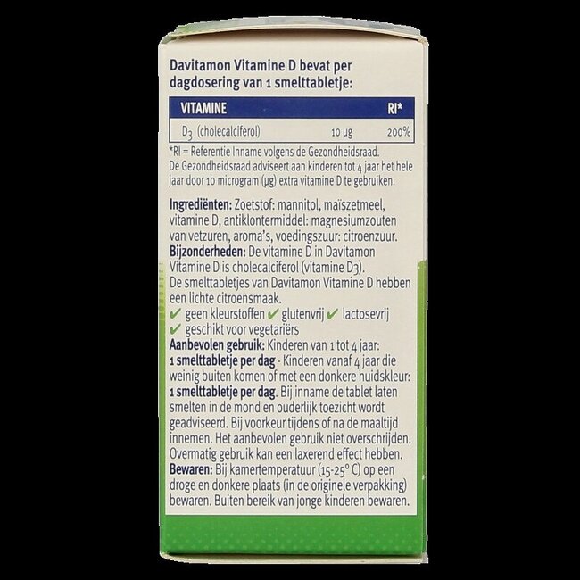 Vitamine D kind smelttablet 150 Tabletten