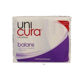 Unicura Zeep balance duo 90 gram 2 Stuks