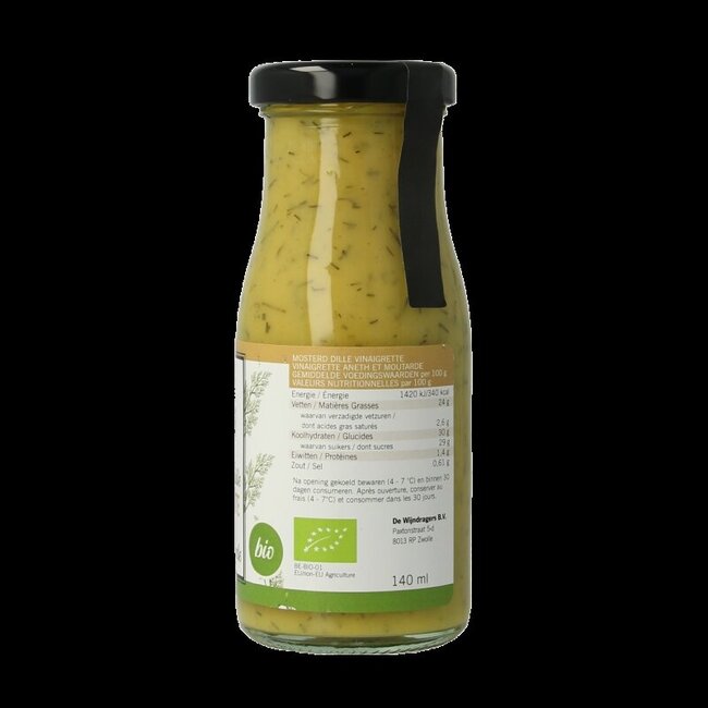 Mosterd dille dressing bio 150 Milliliter