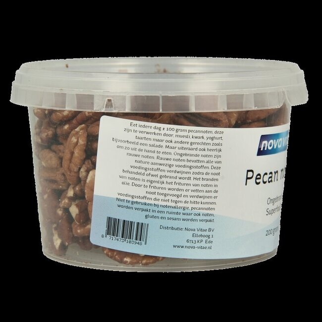 Noix de pécan crues non grillées 200 g