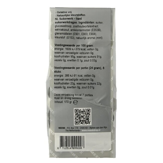 Zwart wit ballen 170 Gram