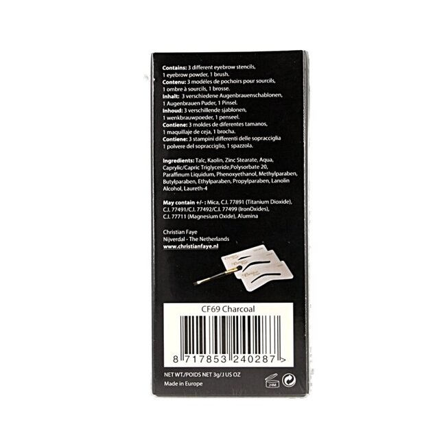 Eyebrow charcoal 3 Gram