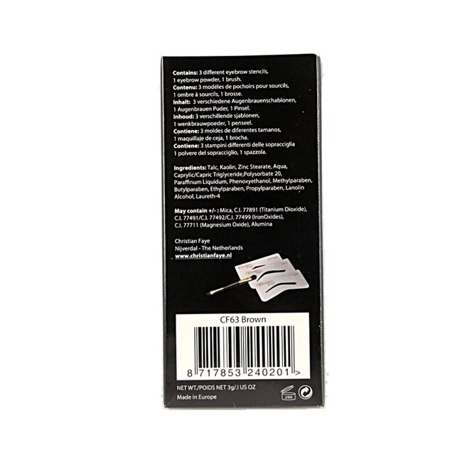 Maquillage sourcils brun 3 g