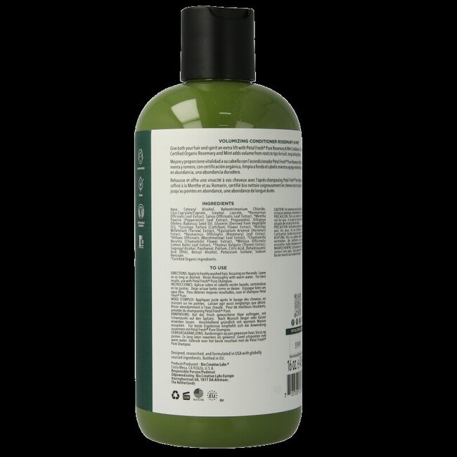 Après-shampoing romarin et menthe 475 millilitres