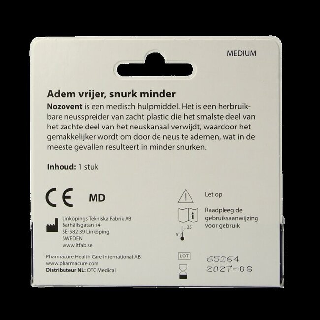 Neusspreider maat M 1 Stuks