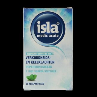 Isla Medic acute keelpastilles 20 Pastilles