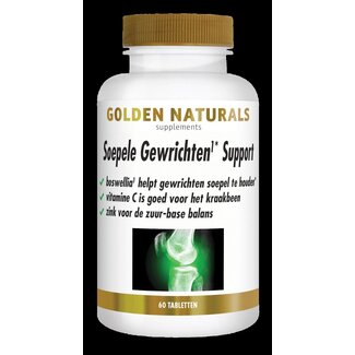 Golden Naturals Soutien articulations souples 60 comprimés