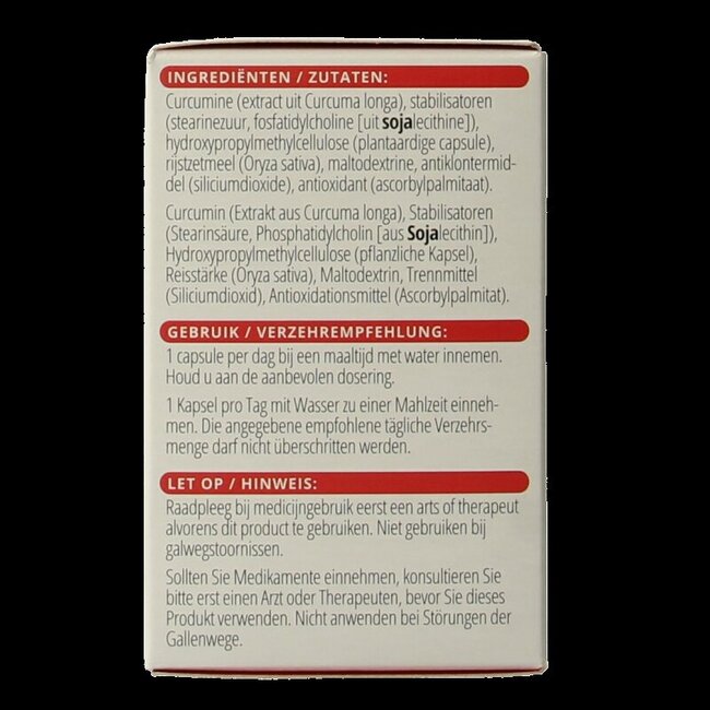 Curcumine SLCP 60 Gélules