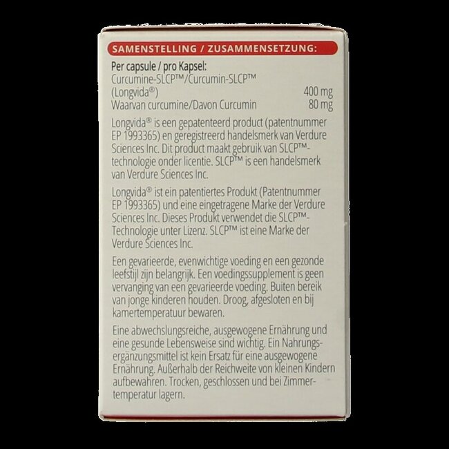 Curcumine SLCP 60 Gélules