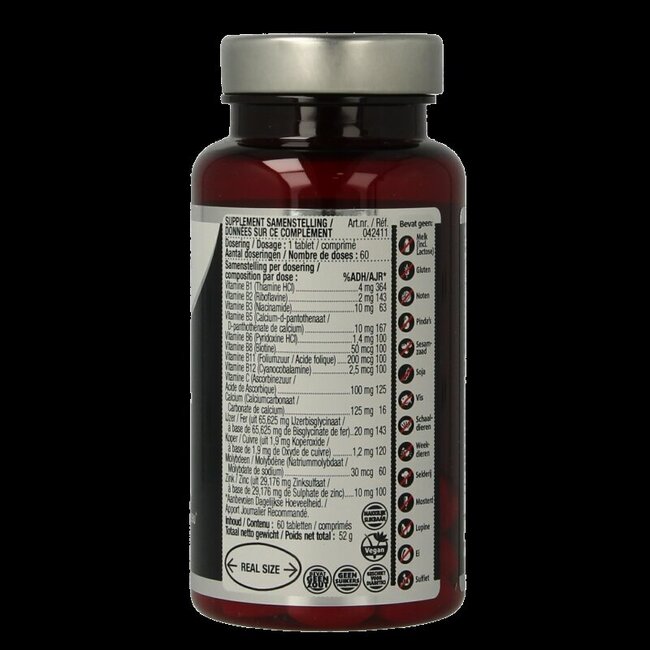 Sterk ijzer complex 60 Tabletten