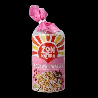 Zonnatura Boekweitwafels met quinoa bio 100 Gram