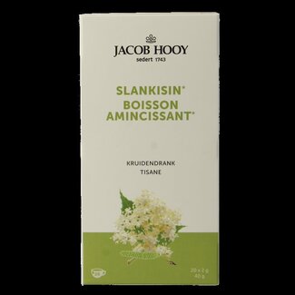Jacob Hooy Thé Slankisin / herbes minceur 20 sachets