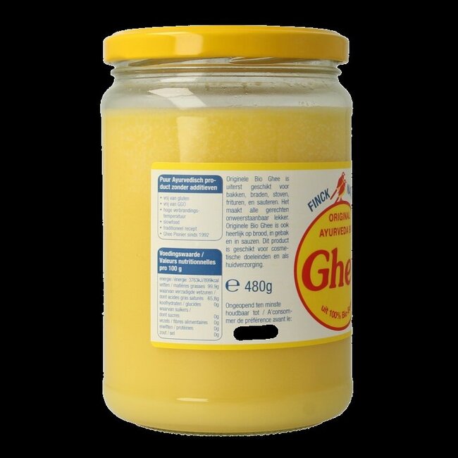 Finck naturkost geklaarde boter bio 480 Gram