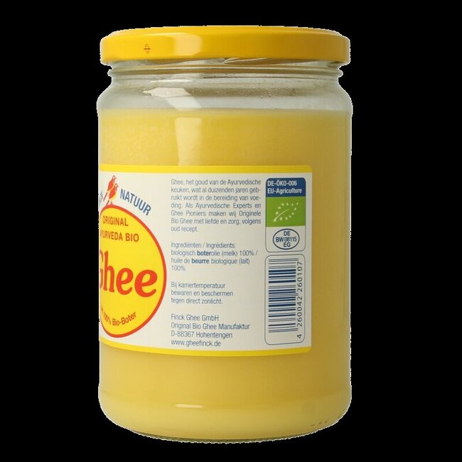Finck naturkost geklaarde boter bio 480 Gram
