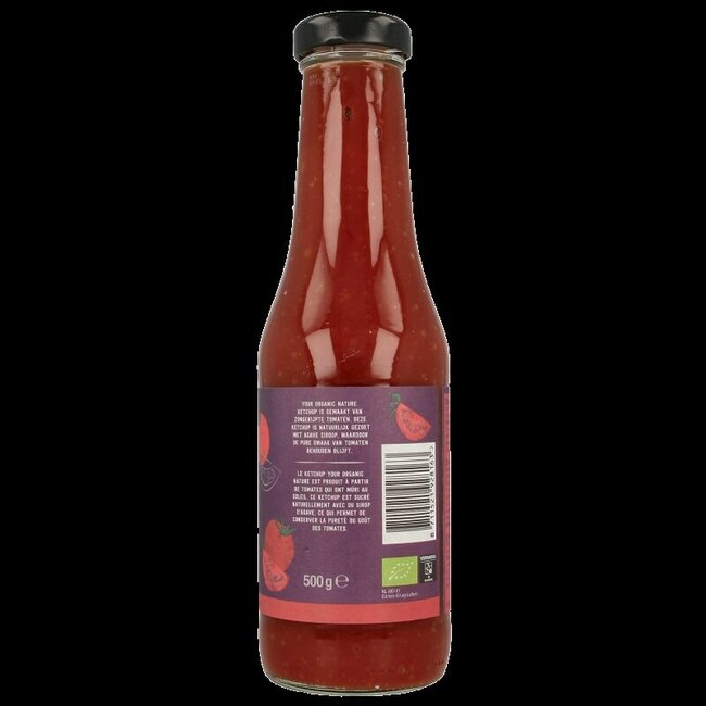 Ketchup de tomates classique bio 500 grammes