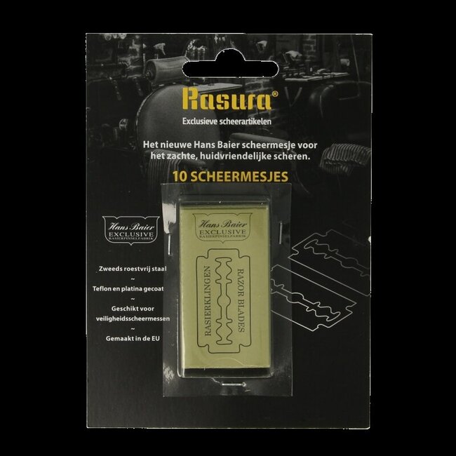Scheermesjes op blister 10 Stuks