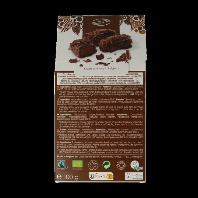 Truffes pailletées bio 100 g