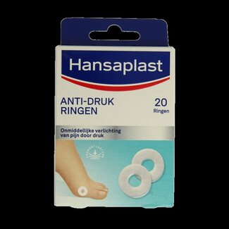 Hansaplast Anneaux anti-pression pour cors et callosités 20 pièces