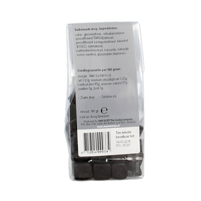 Réglisse mentholée en forme de croix 180 g