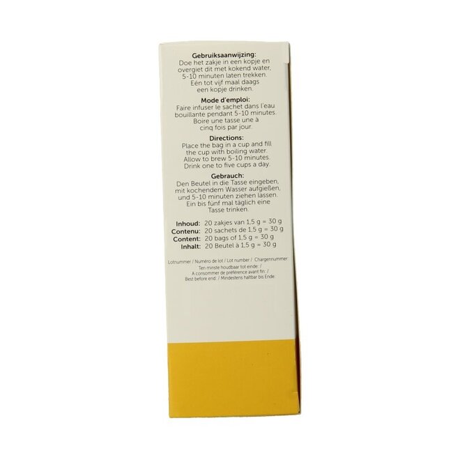 Tisane de désacidification 20 sachets