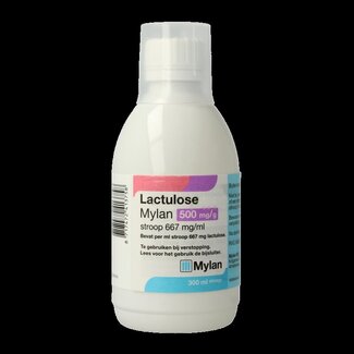 Mylan Lactulose stroop 500mg 300 Milliliter