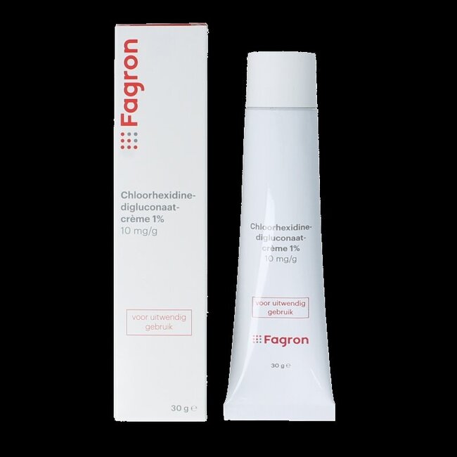 Crème au gluconate de chlorhexidine 1 % 30 g