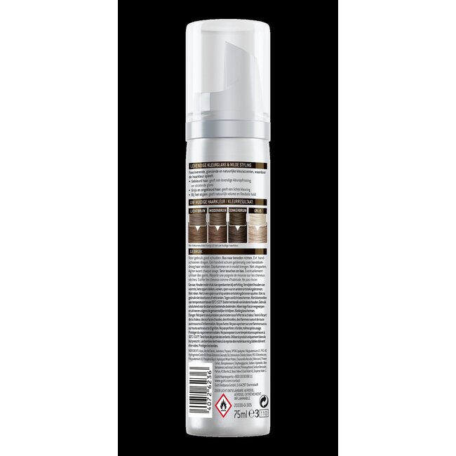 Mousse colorante 30 brun foncé 75 millilitres