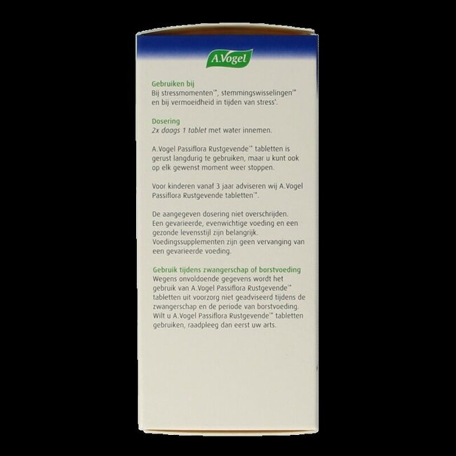 Passiflora rustgevende tabl. stemmingswisselingen 30 Tabletten