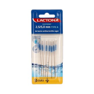 Lactona Easydent A 2.5-5mm zonder houdertje 8 Stuks