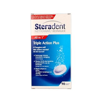 Steradent Triple action plus 90 pièces