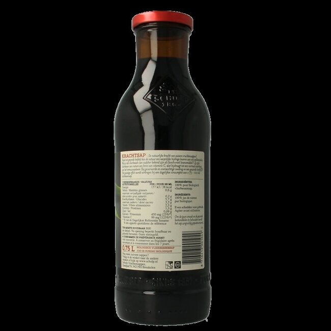 Jus de sureau pur bio Krachtsap 750 ml