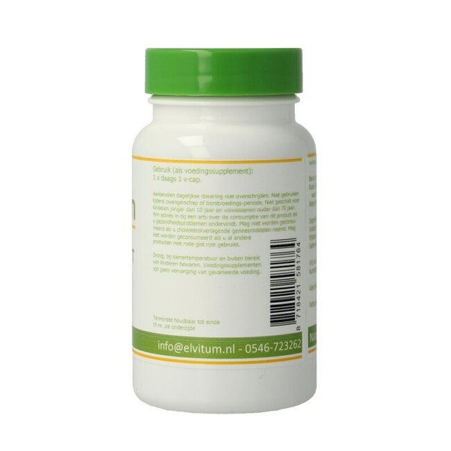 Rode gist rijst met Q10 60 Vegetarische capsules