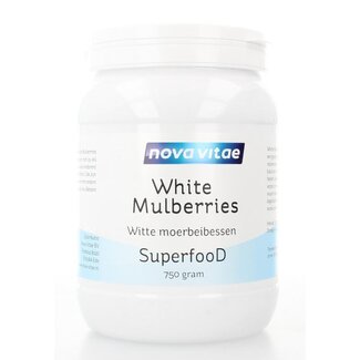 Nova Vitae Mûres blanches (mulberries) 750 g