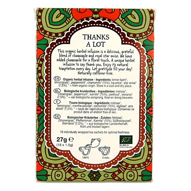 Thanks a lot bio 18 sachets