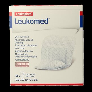 Leukomed Pansement stérile 7,2 x 5 cm 50 pièces
