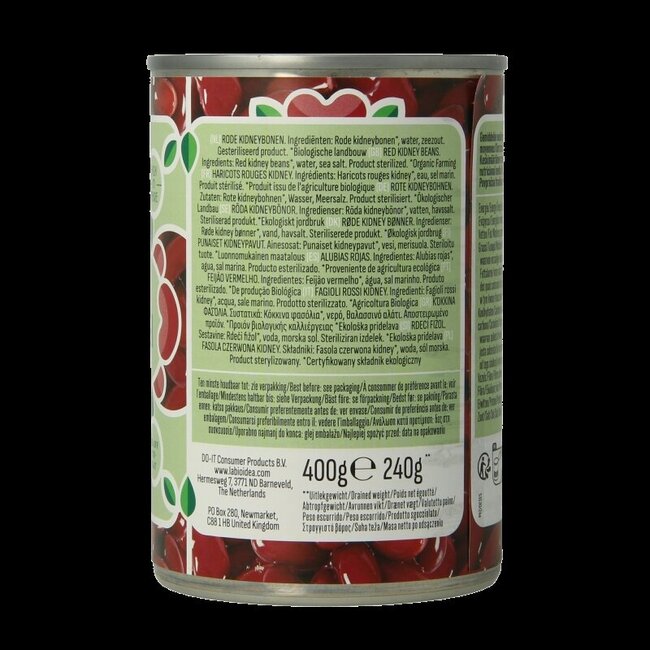 Rode kidneybonen bio 400 Gram