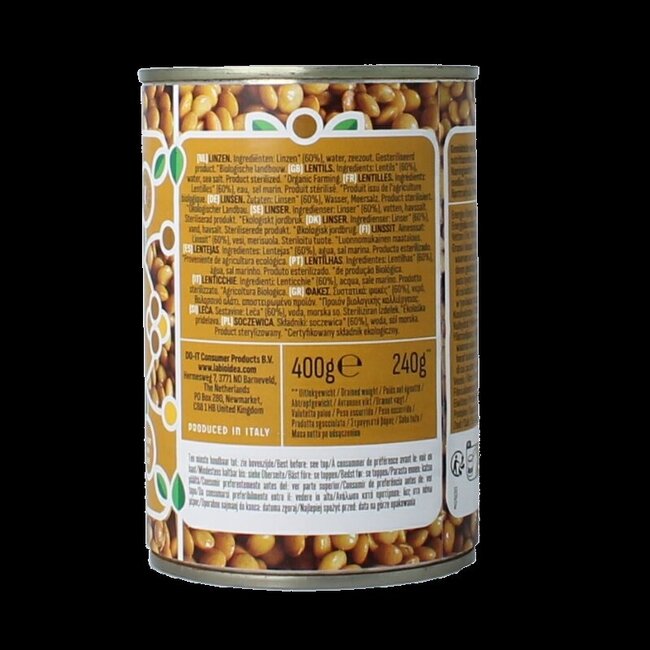 Linzen (lenticchiel) bio 400 Gram