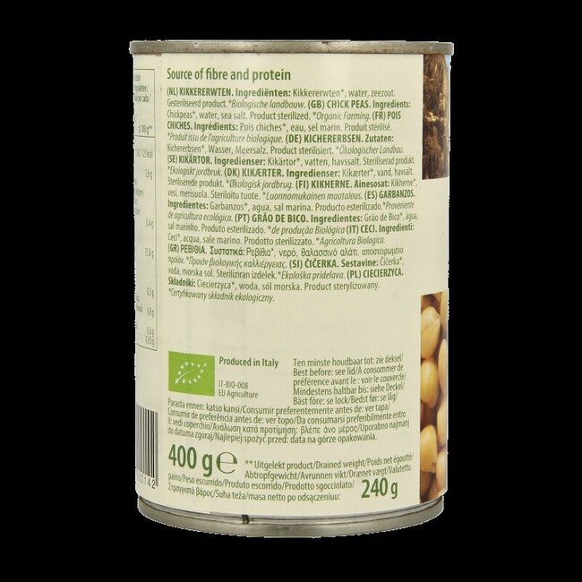 Pois chiches bio 400 g